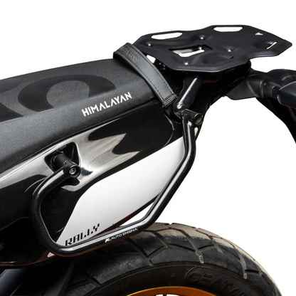 Auto Engina Rally Saddle Stay + Rally Top Rack for Royal Enfield Himalayan 450 - Black