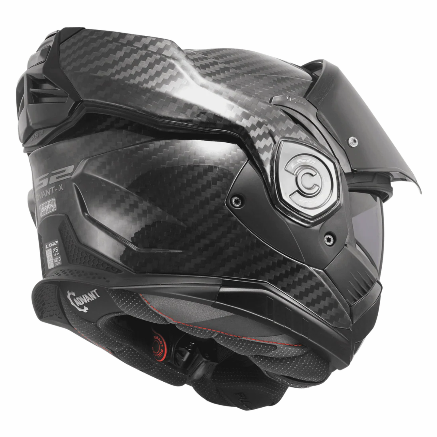 LS2 FF901 Advant X Future Carbon Fiber Helmet ( ECE 22.06) - Solid Black