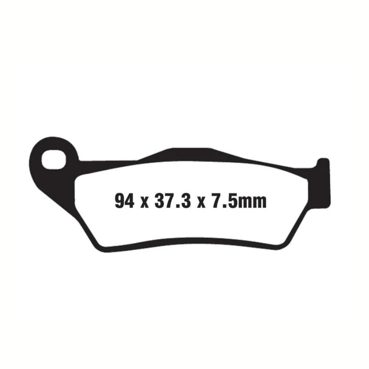 EBC Triumph Trident 660 (2021-2024) Fully Sintered Brake Pads