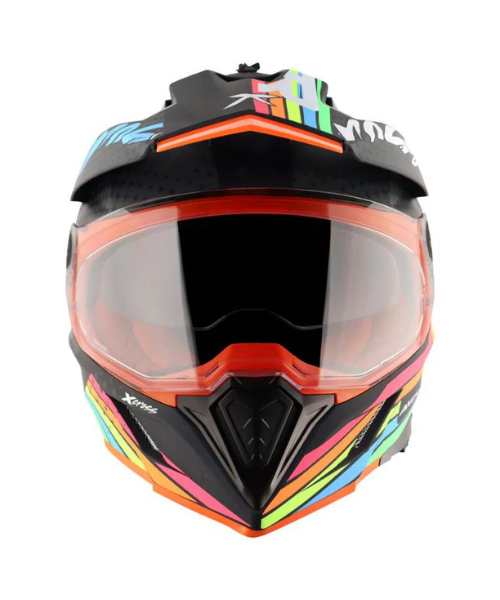 Axor X-cross X2 Dual Visor Helmet - Dull Black Grey