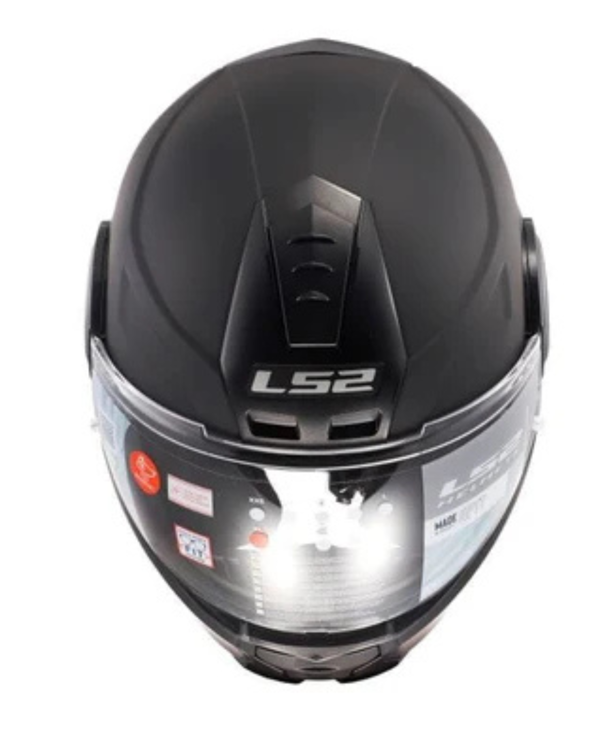 LS2 FF902 Scope II Solid Flip-Up Helmet 06 - Matt Black