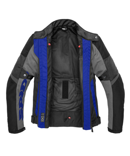 Spidi Tek Net Riding Jacket - Blue