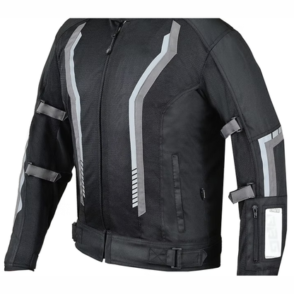 BBG Xplorer Riding Jacket with Liner - Grey