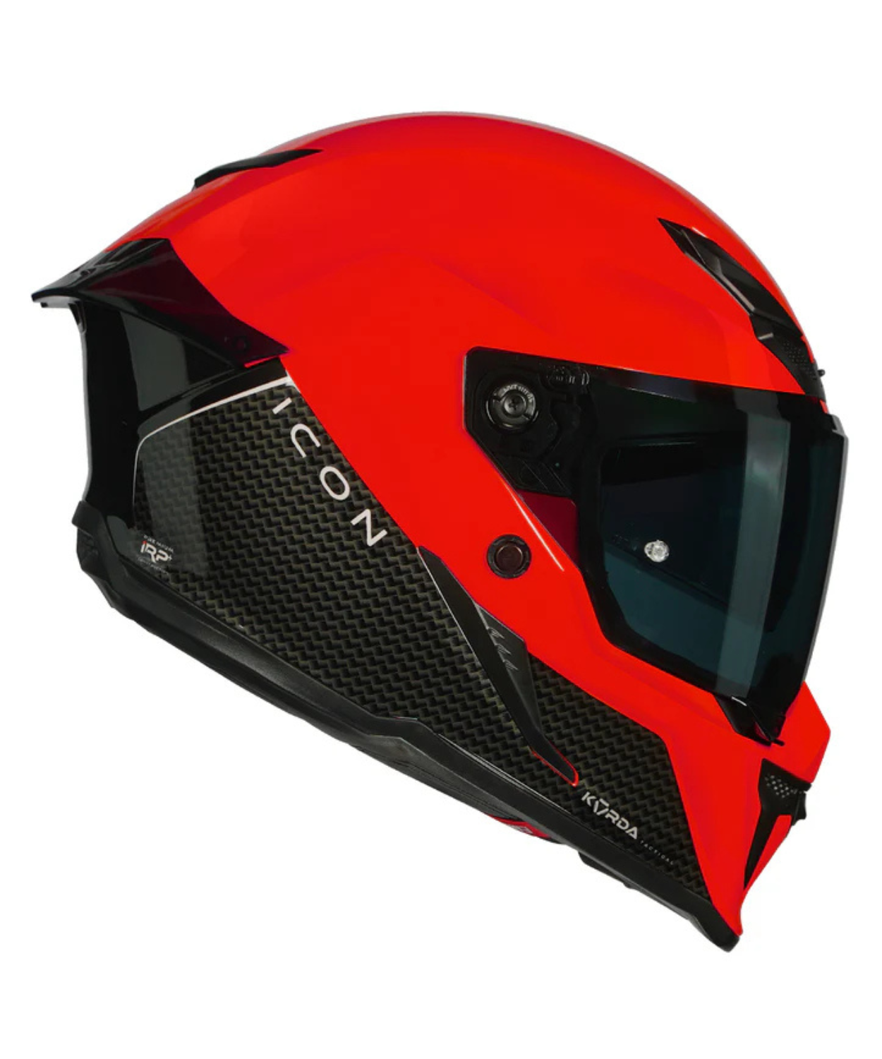 Korda Icon Duo Helmet - Gloss Black Red