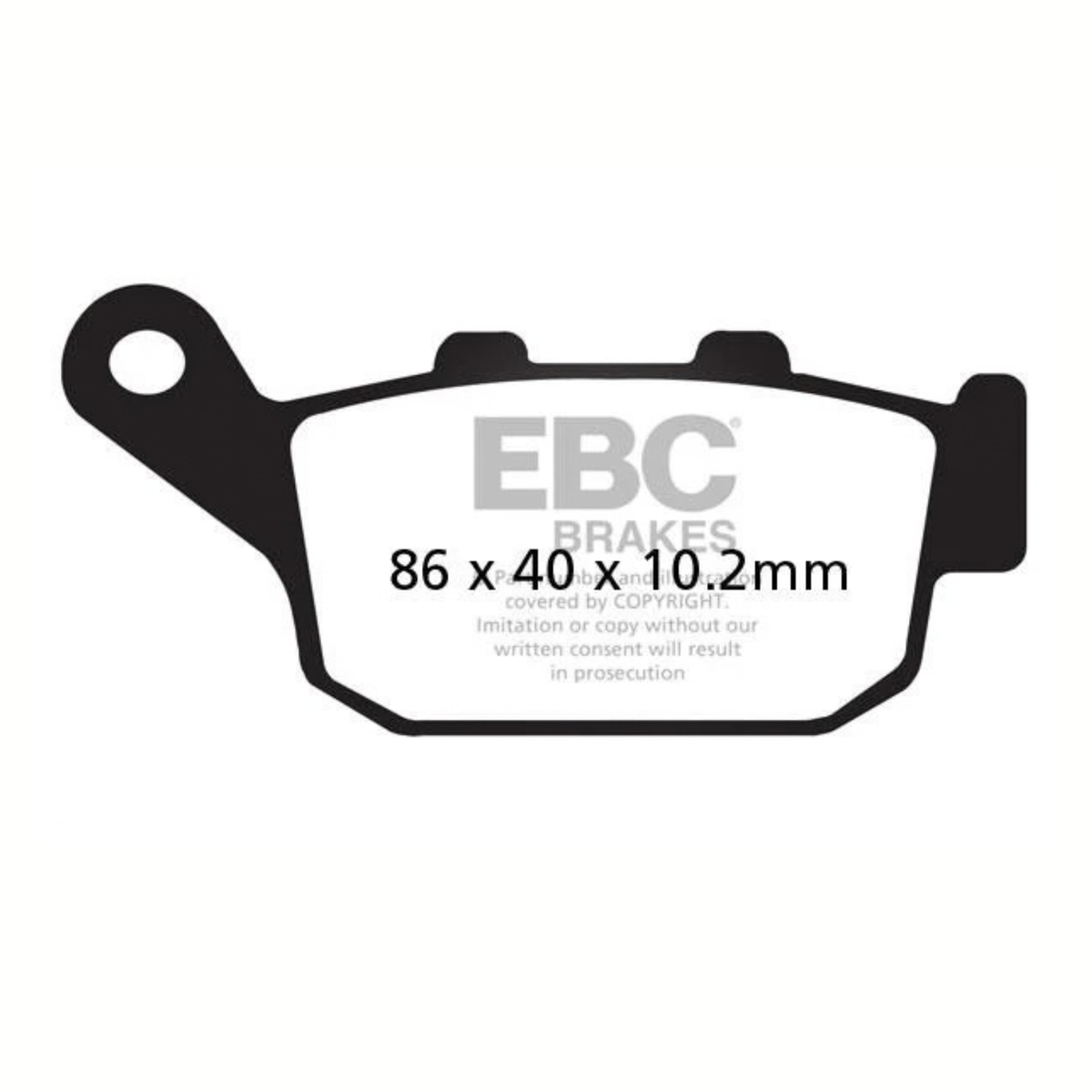 EBC Kawasaki Z900 (2017-2021) Fully Sintered Brake Pads