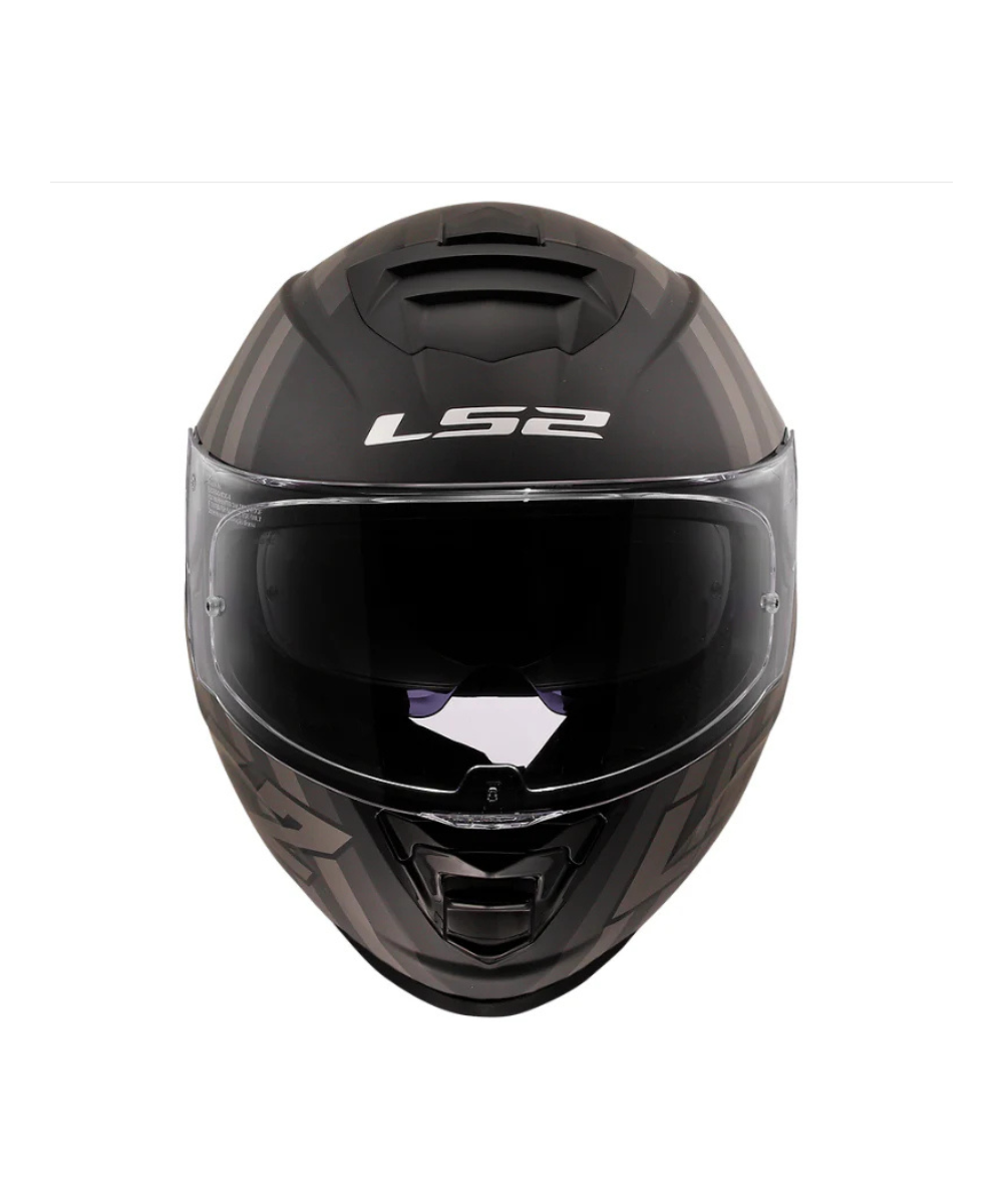 LS2 FF800 Storm II Flag Helmet - Matt Black Grey