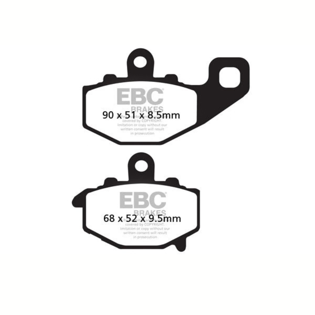 EBC Kawasaki Z1000 (2014-2020) Fully Sintered Brake Pads