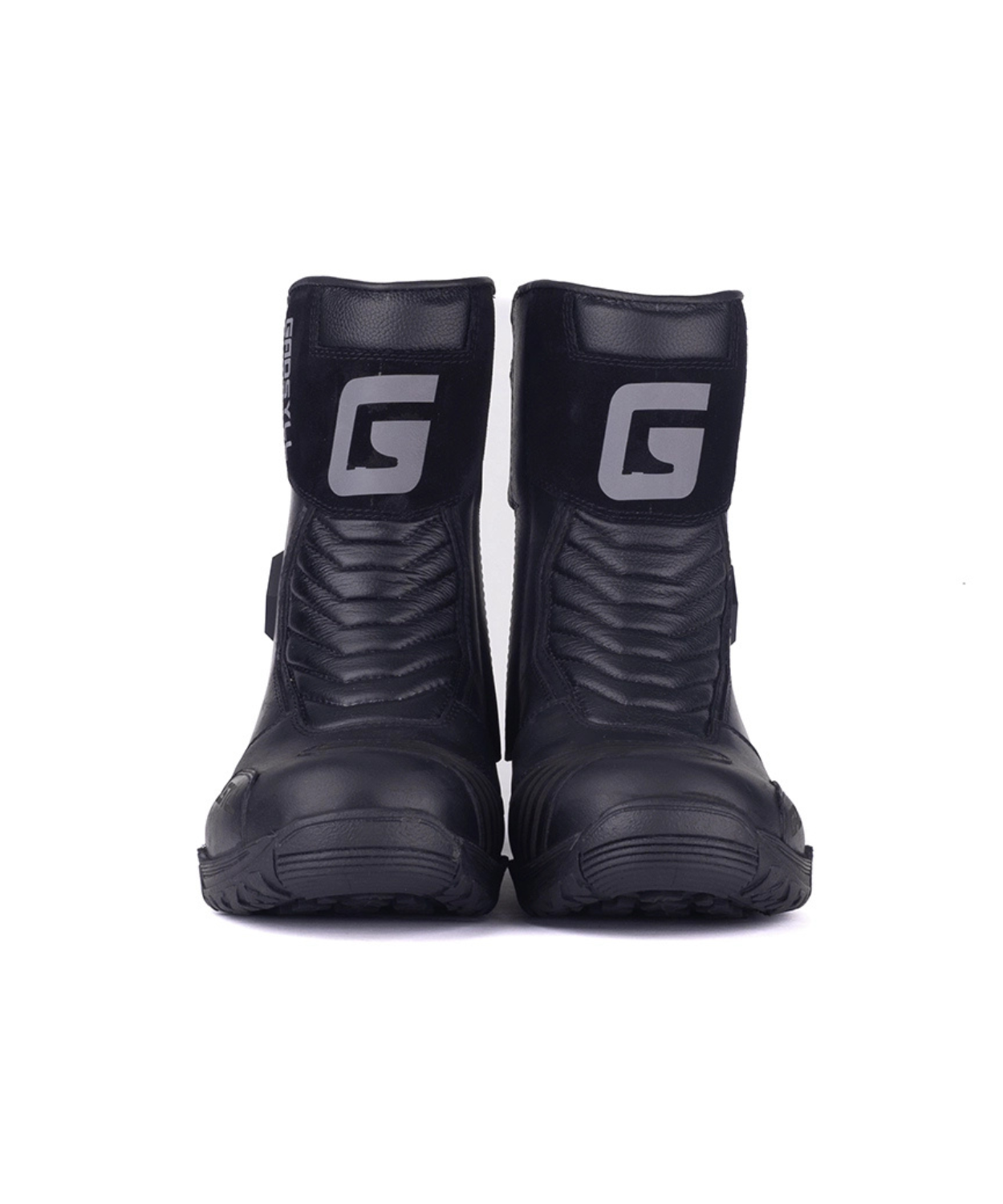 Gadsyll G-STAR 9 V2 Water Resistant Motorcycle Riding Boots - Black