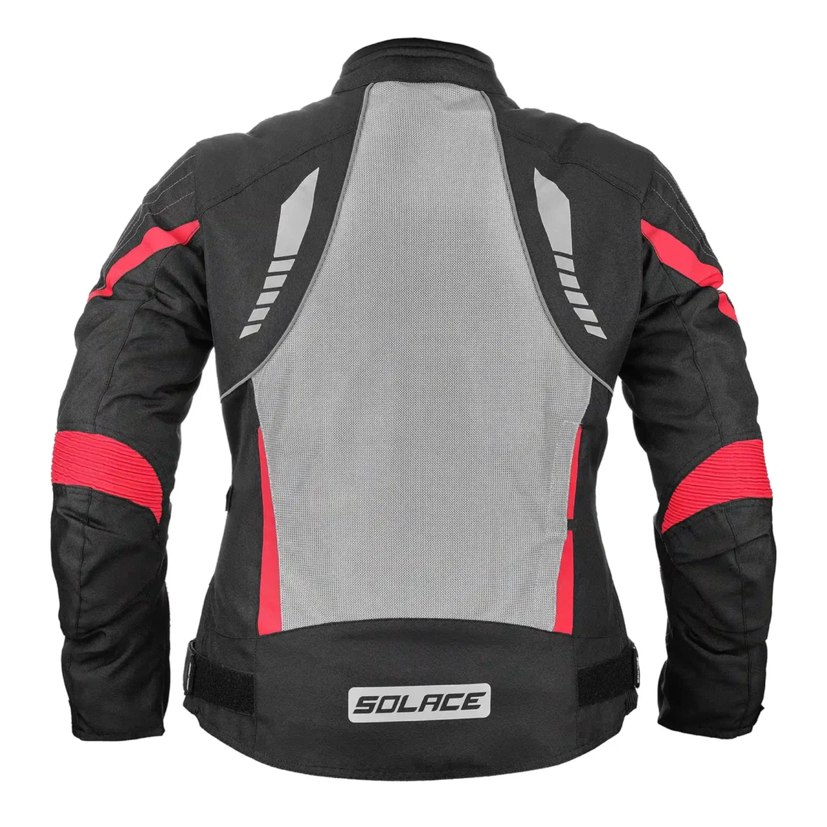 Solace Asmi V3.0 Women's Riding Jacket - Black Grey Red