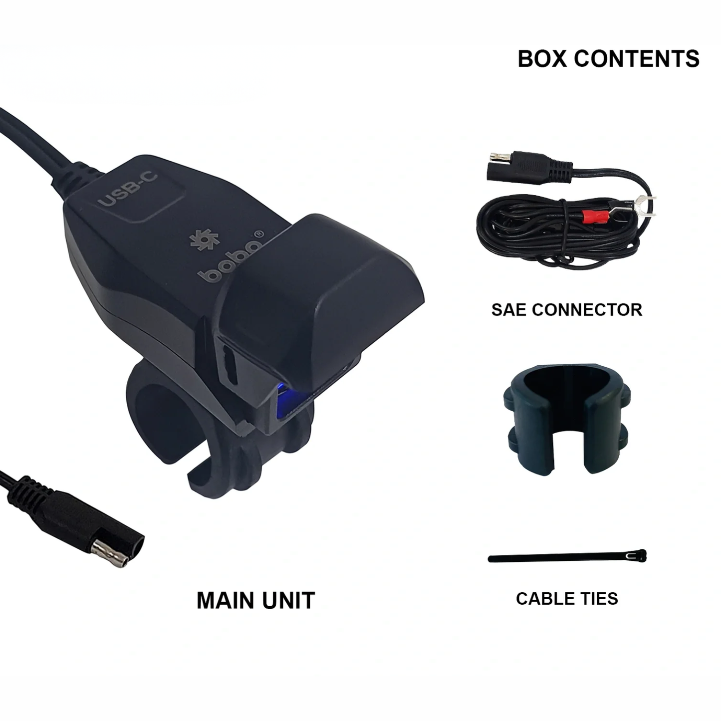 BOBO CG1-C Motorcycle Charger Port