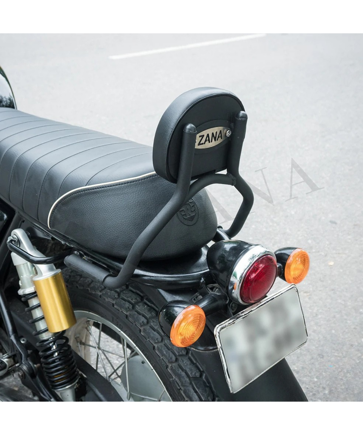 Zana Royal Enfield Interceptor 650 / Continental GT 650 Back Rest - ZI-6032 - Zana