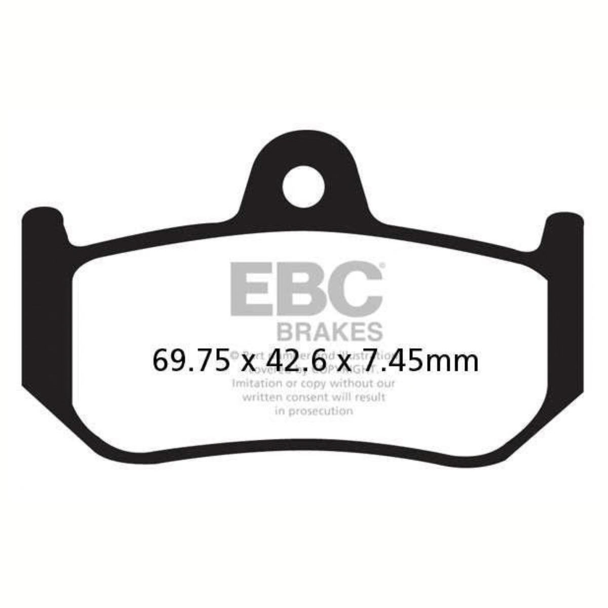 EBC MV Augusta Brutale R / RR (2013-2015) Fully Sintered Brake Pads - EBC Brakes