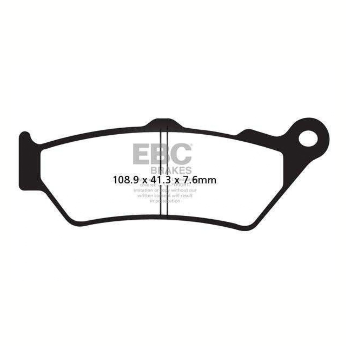 EBC Ducati Multistrada 1200 DVT (2015-2018) Fully Sintered Brake Pads