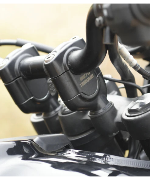 Moto Torque Himalayan 450 Handlebar Risers - Black