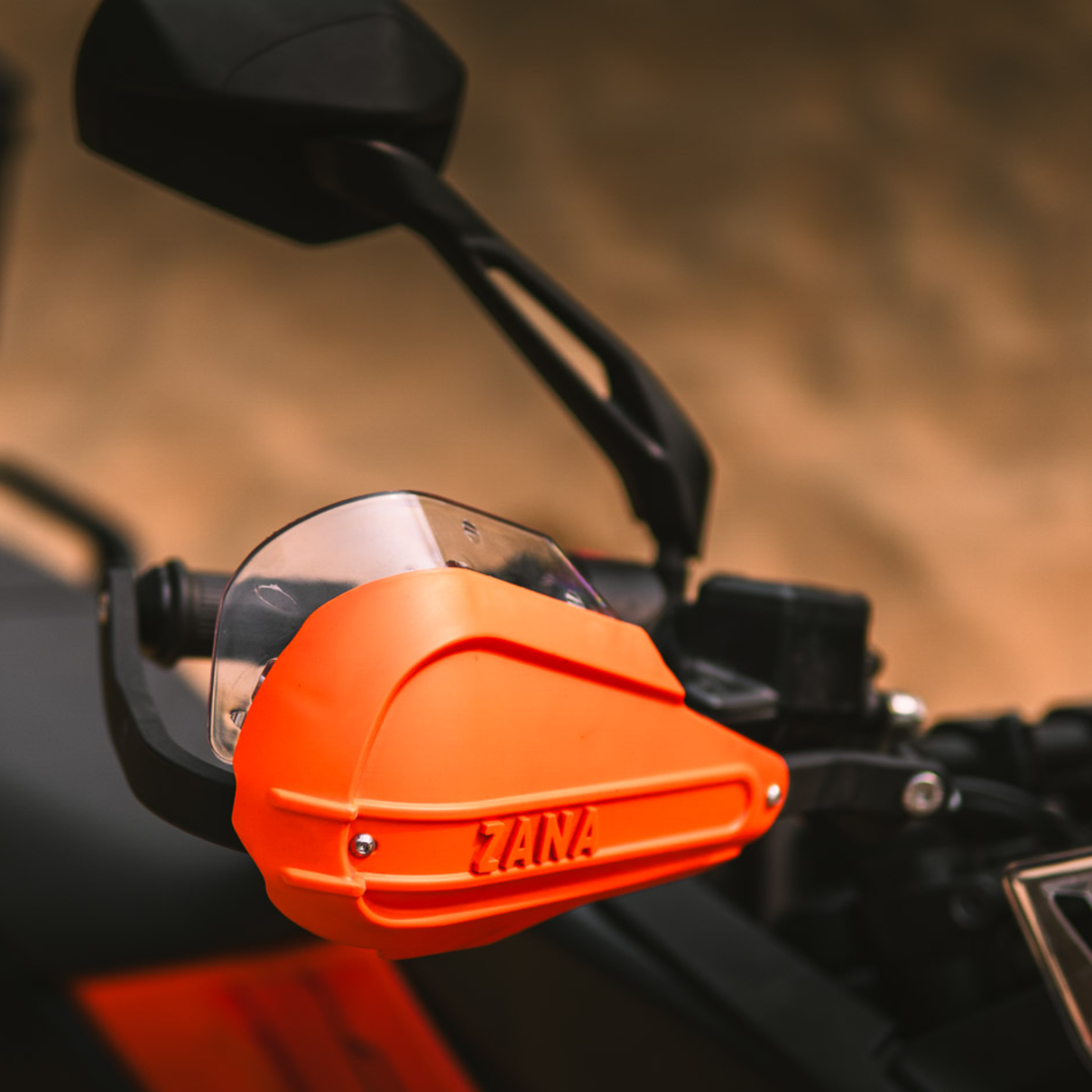 Zana Hand Guard for KTM ADV 390 2025 - Orange - ZI-8614-OO