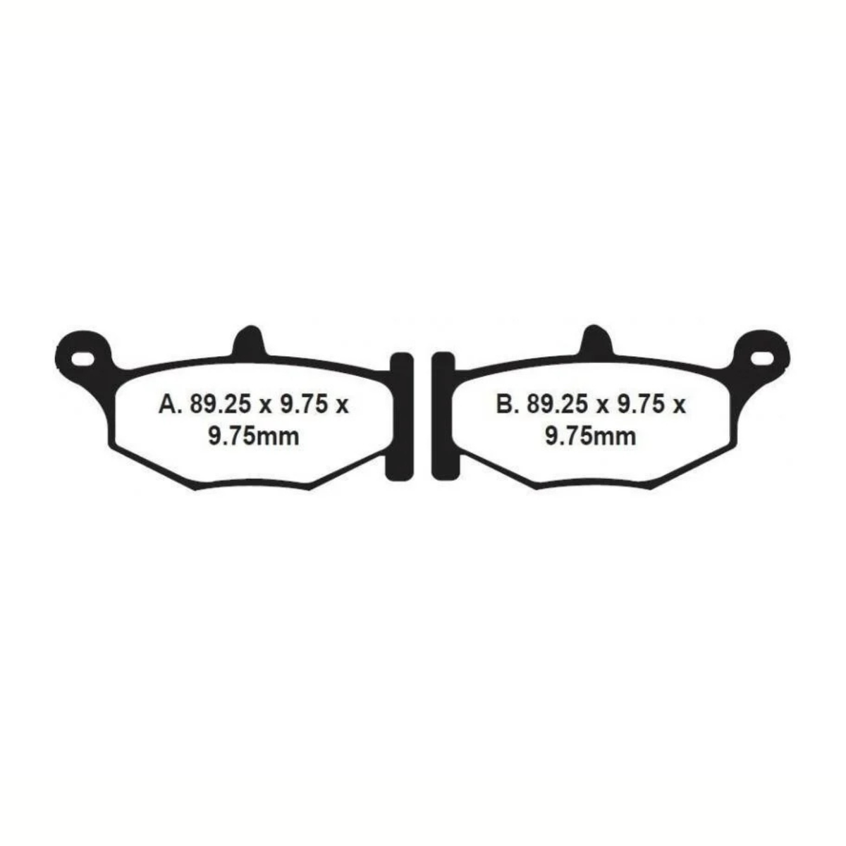 EBC Suzuki Hayabusa (2013-2020) Fully Sintered Brake Pads