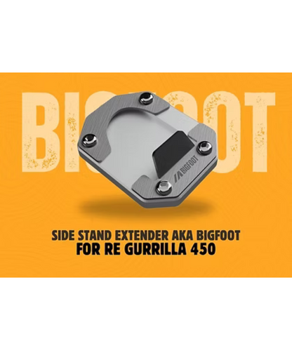 Motoverse Factory Customs Bigfoot Shoe Stand Extender for RE Guerrilla 450 - MB-RE-GUERILLA