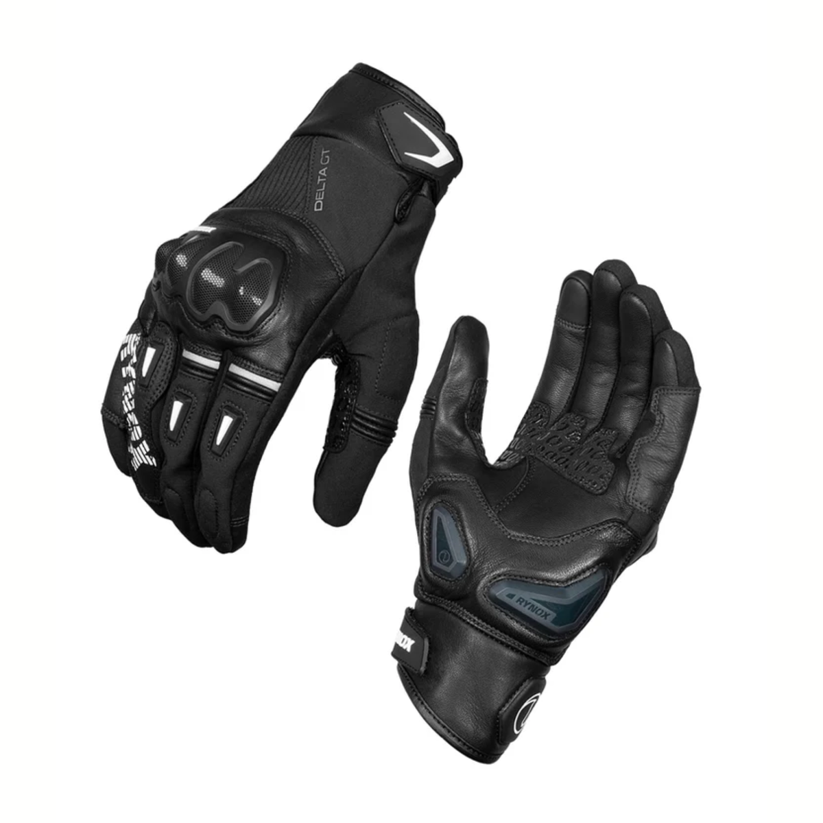 Rynox Delta GT Riding Gloves - Black - Rynox