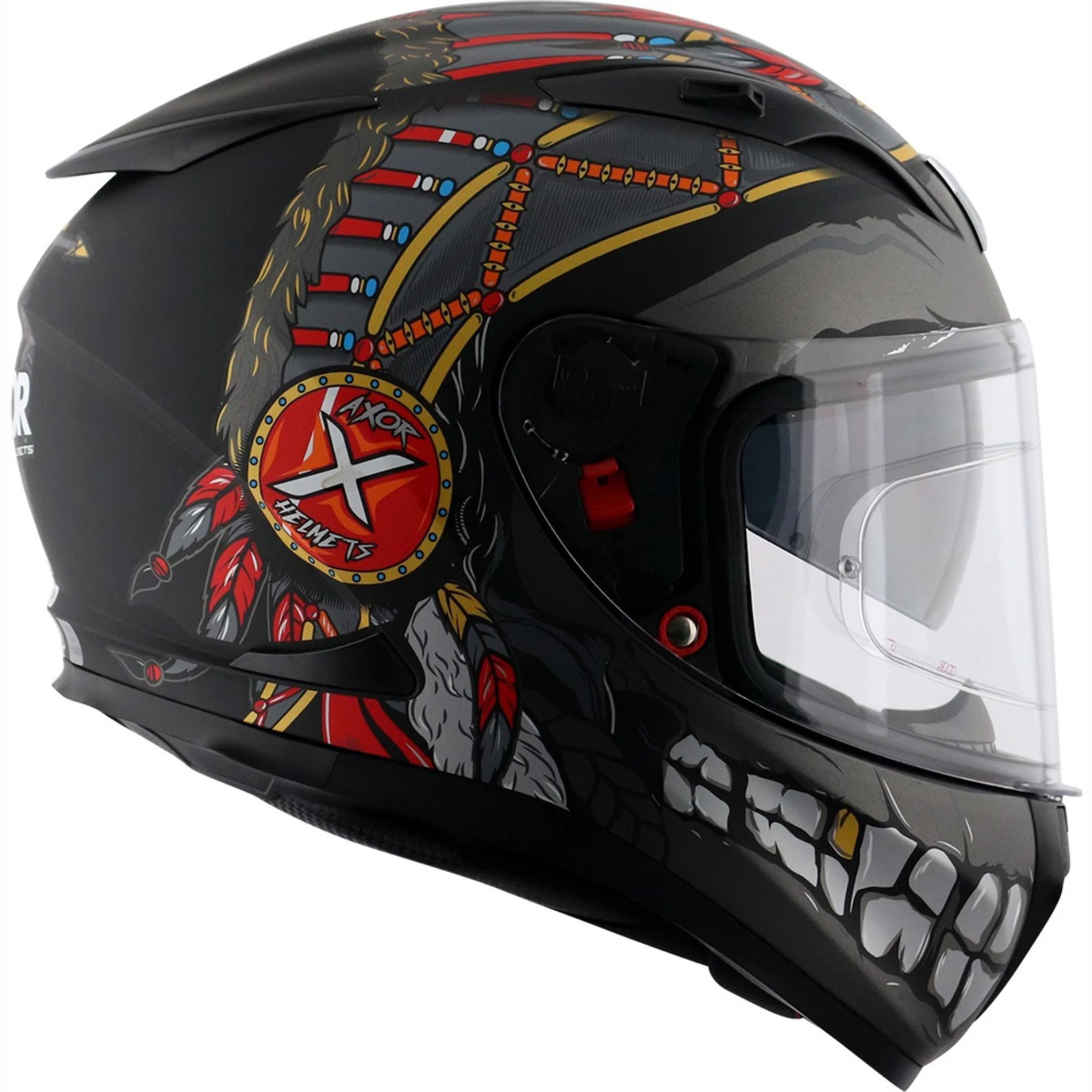 AXOR Street Freedom Helmet Black Red - AXOR