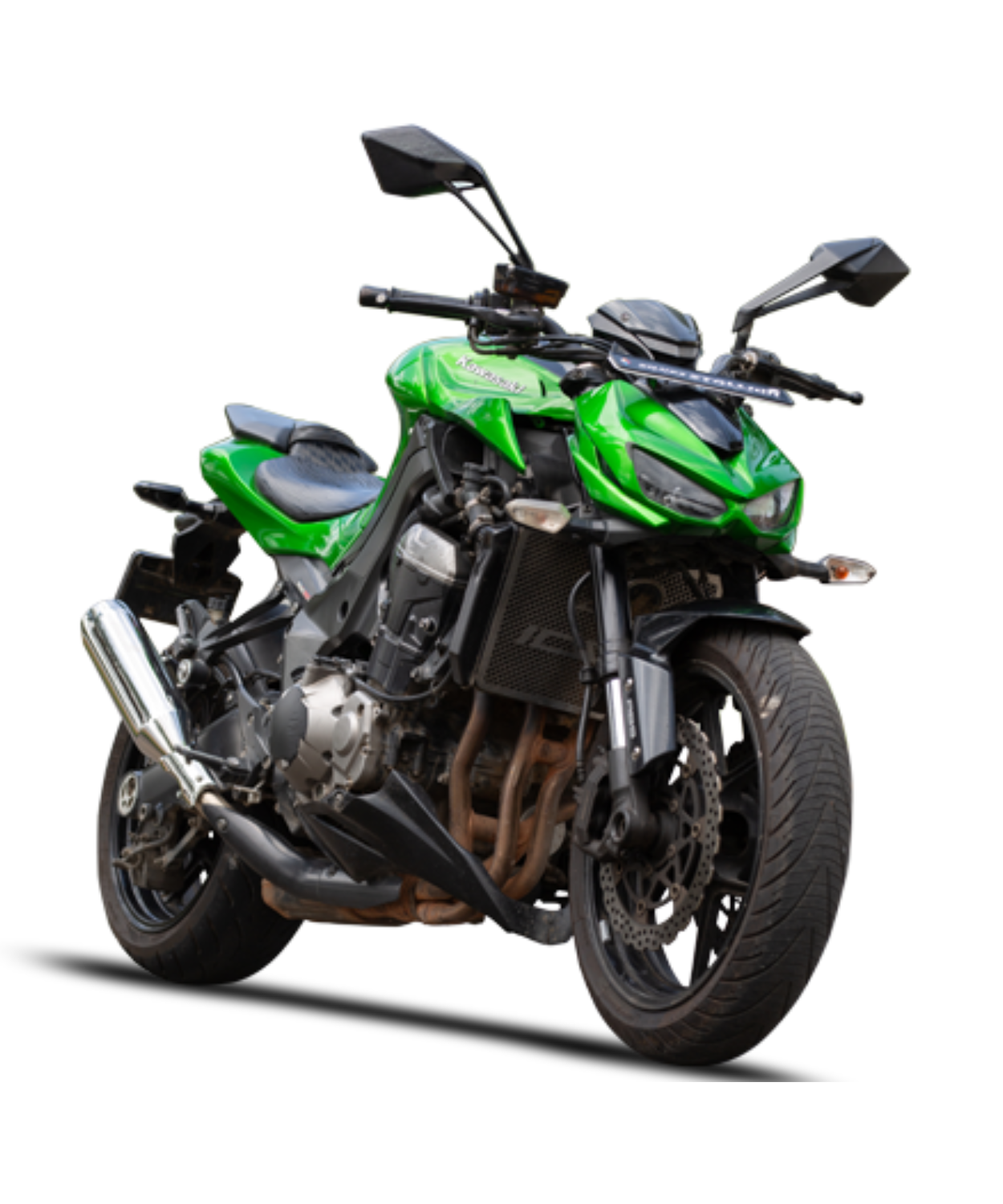 Silver Stallion Kawasaki Z1000 Full System Performace Exhaust - Silver