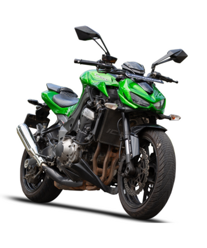 Silver Stallion Kawasaki Z1000 Full System Performace Exhaust - Silver