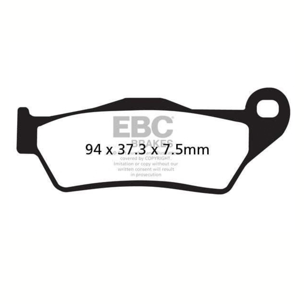 EBC Ducati Multistrada 950 (2017 Onwards) Fully Sintered Brake Pads