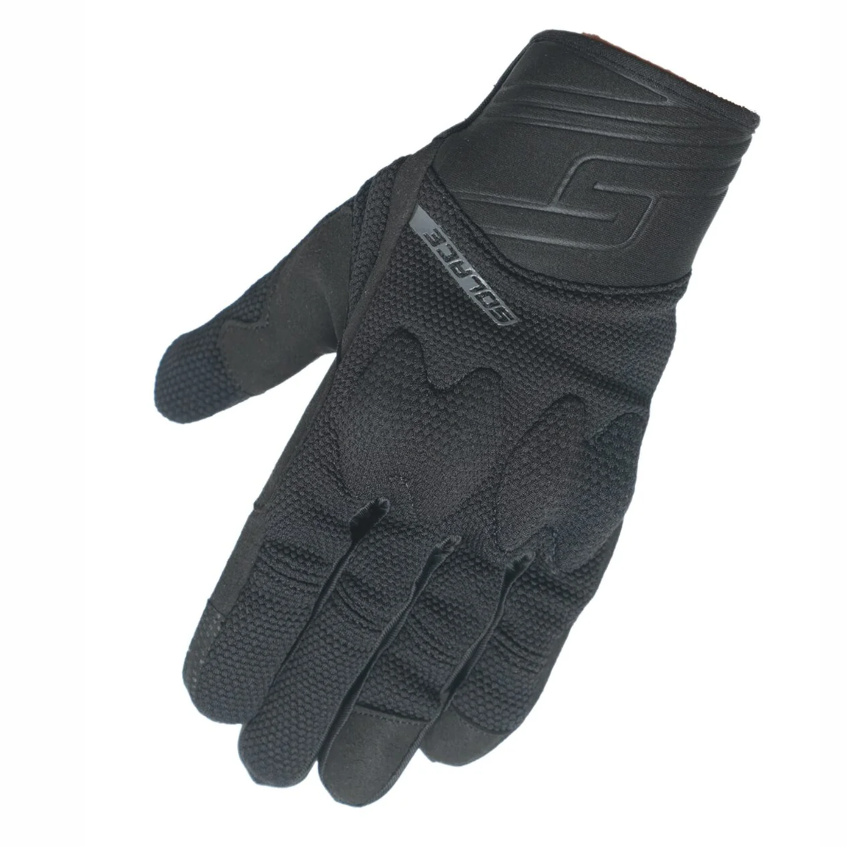 Solace X-Pro Motorcycle Riding Gloves - Black