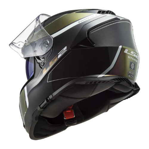 LS2 FF800 Storm ll Velvet Helmet - Black Rainbow
