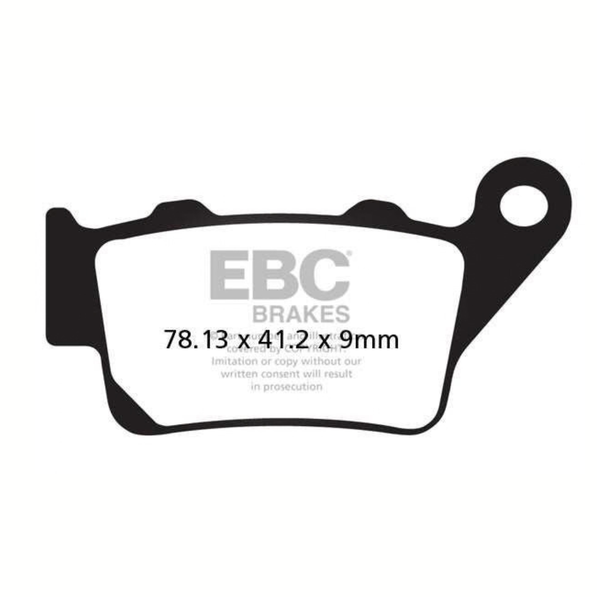 EBC KTM RC 390 (2014 Onward) Fully Sintered Brake Pads