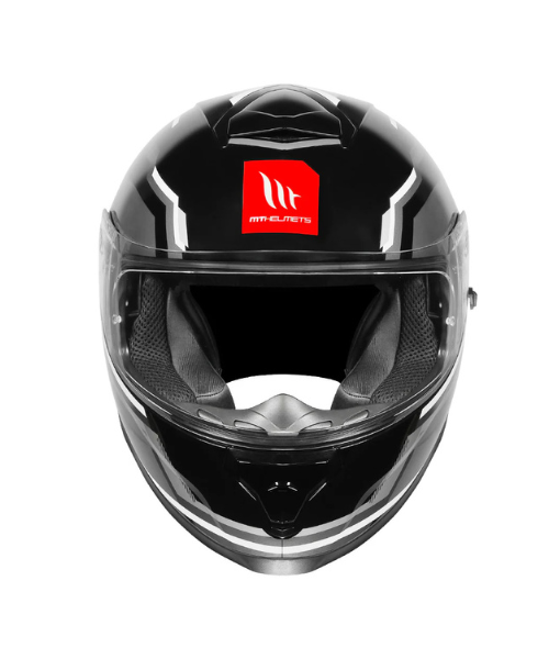 MT Thunder 3 SV Pro Blaze Helmet - Gloss Black Grey - MT Helmets
