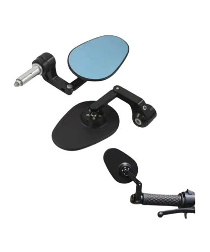 Moto Arch CNC Aluminium Motorcycle Handle Bar End Rear View Side Anti Glare Universal Mirrors