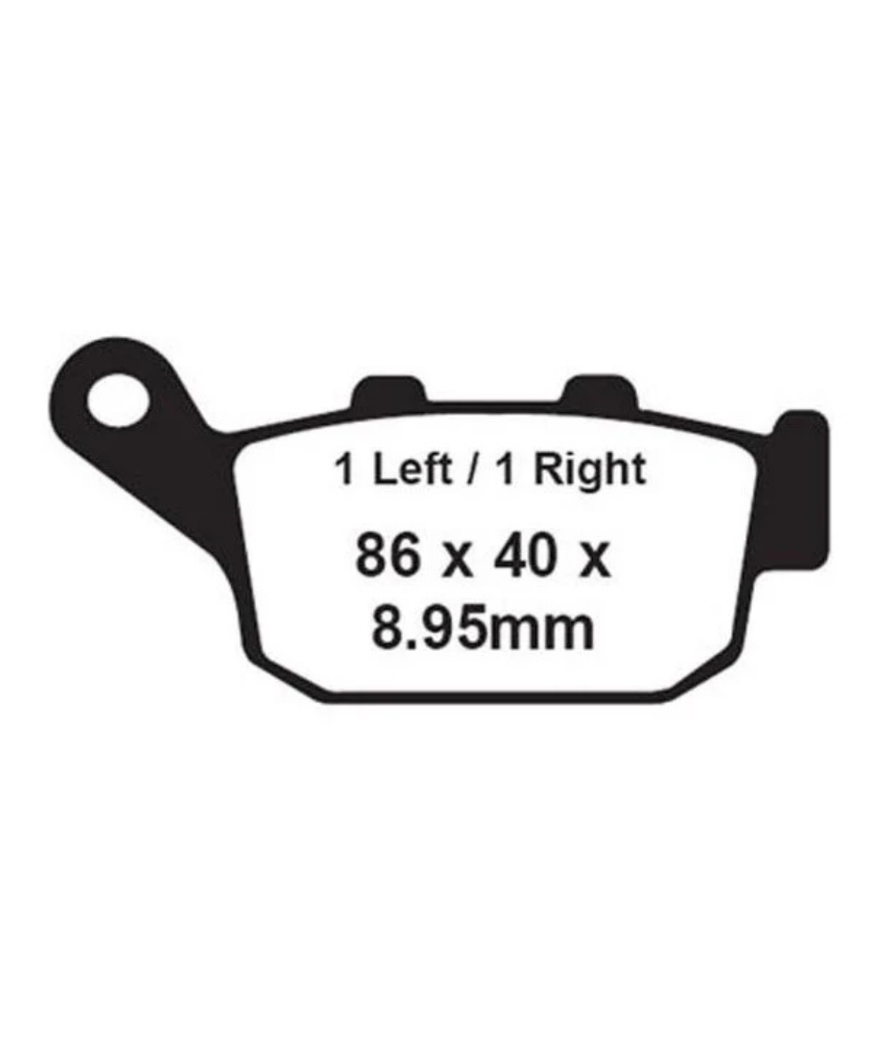 EBC Honda CBR 250R (2011-2014) Fully Sintered Brake Pads