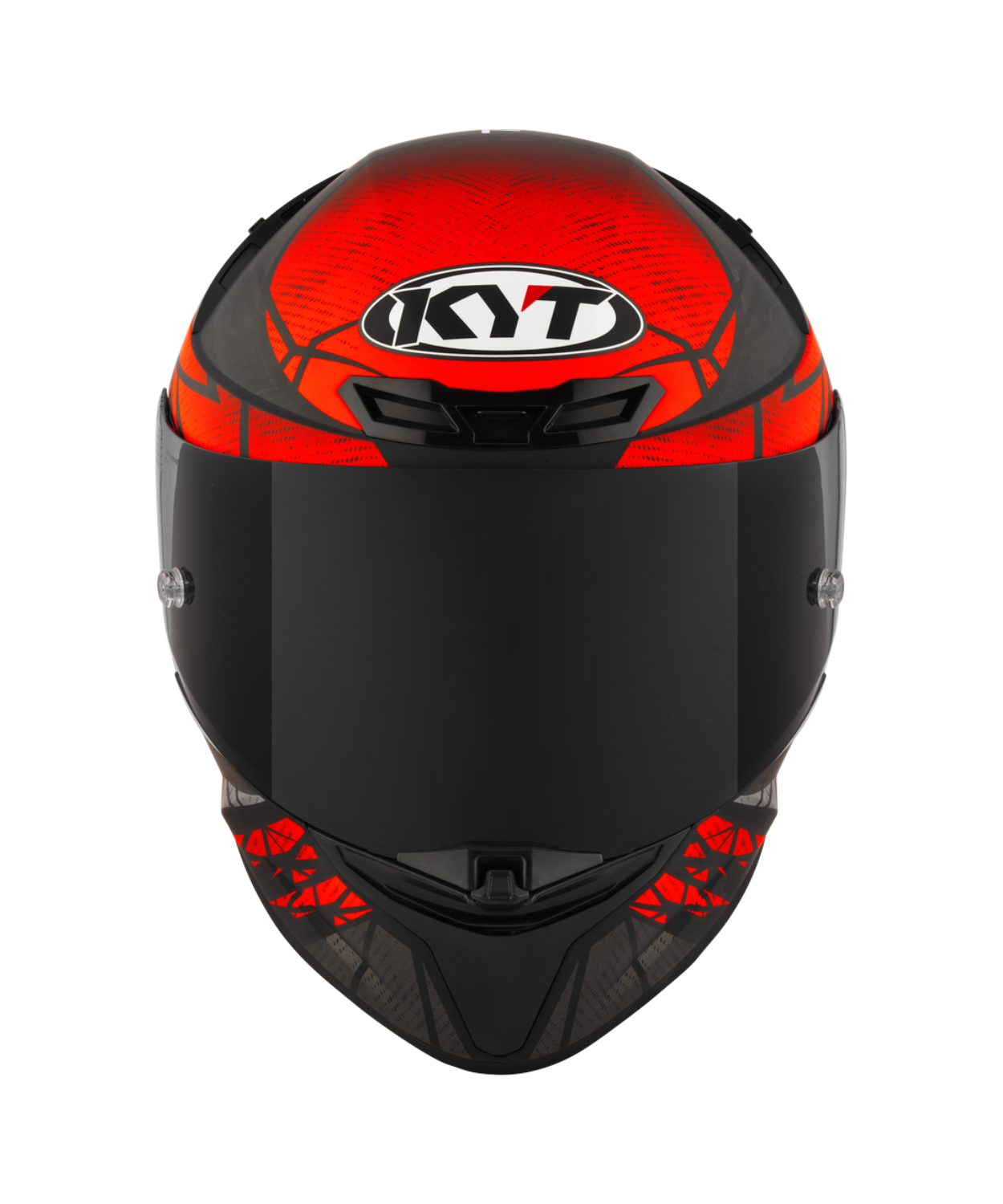 KYT TT-Revo Combustion Helmet - Matt Red