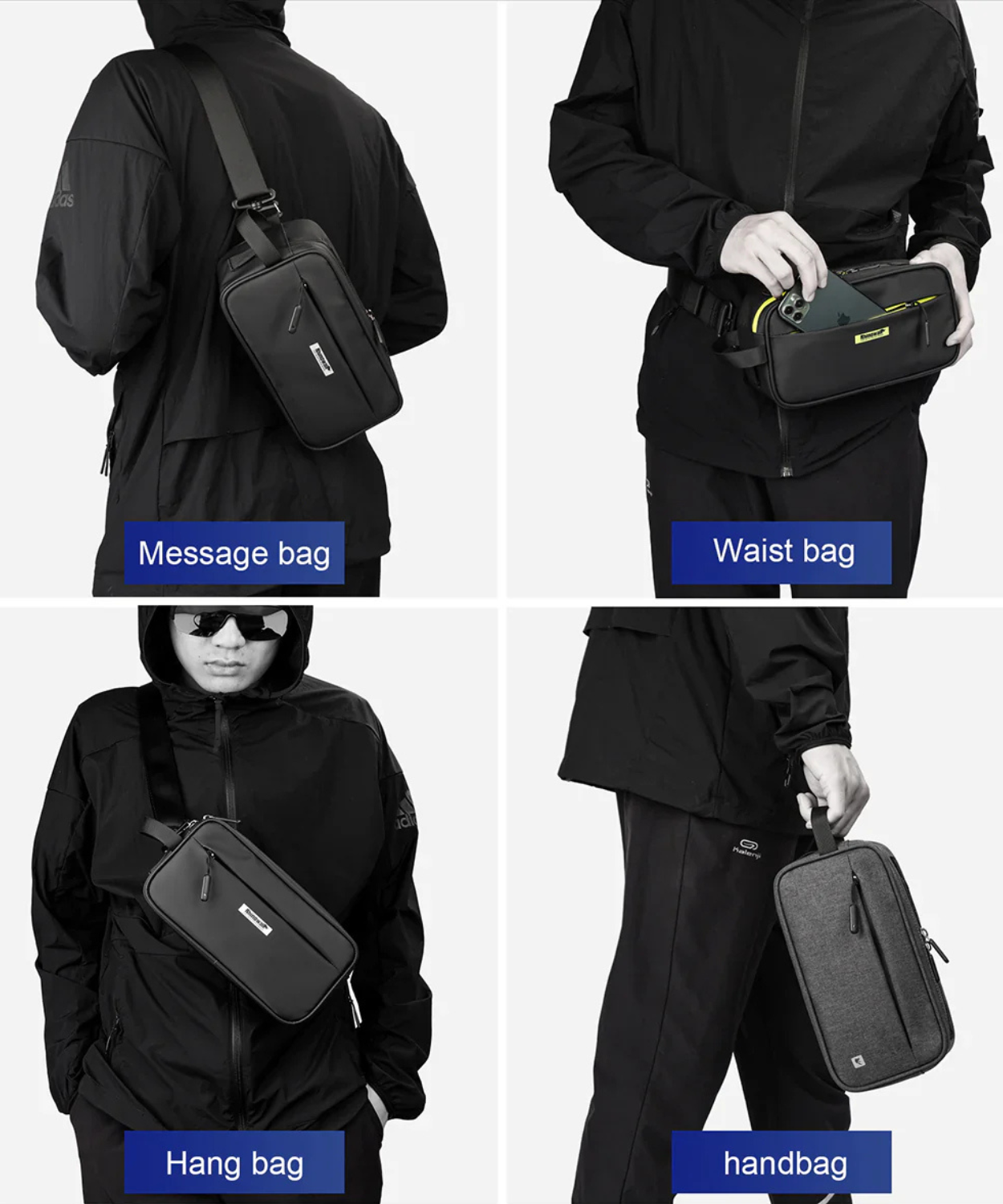 Rhinowalk Saddle/Waist/Hand Bag - X21921