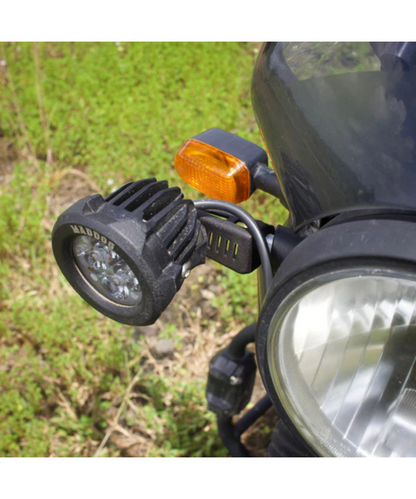Auto Engina Fog Light Clamp/Mount V.2.0 for Royal Enfield Himalayan 411 - Black