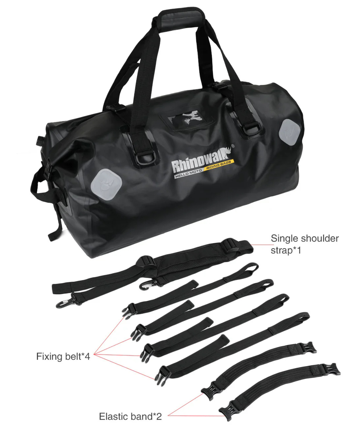 Rhinowalk Waterproof Duffel Bag 65L - MT20650