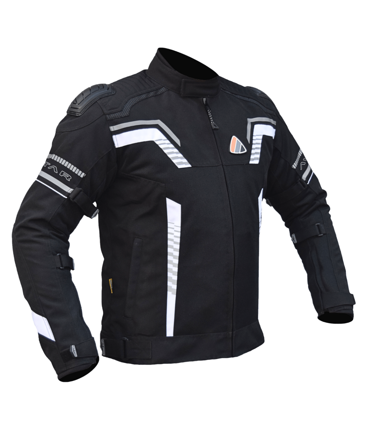 Bison ProGear Avatar V.2 Riding Jacket - Black White