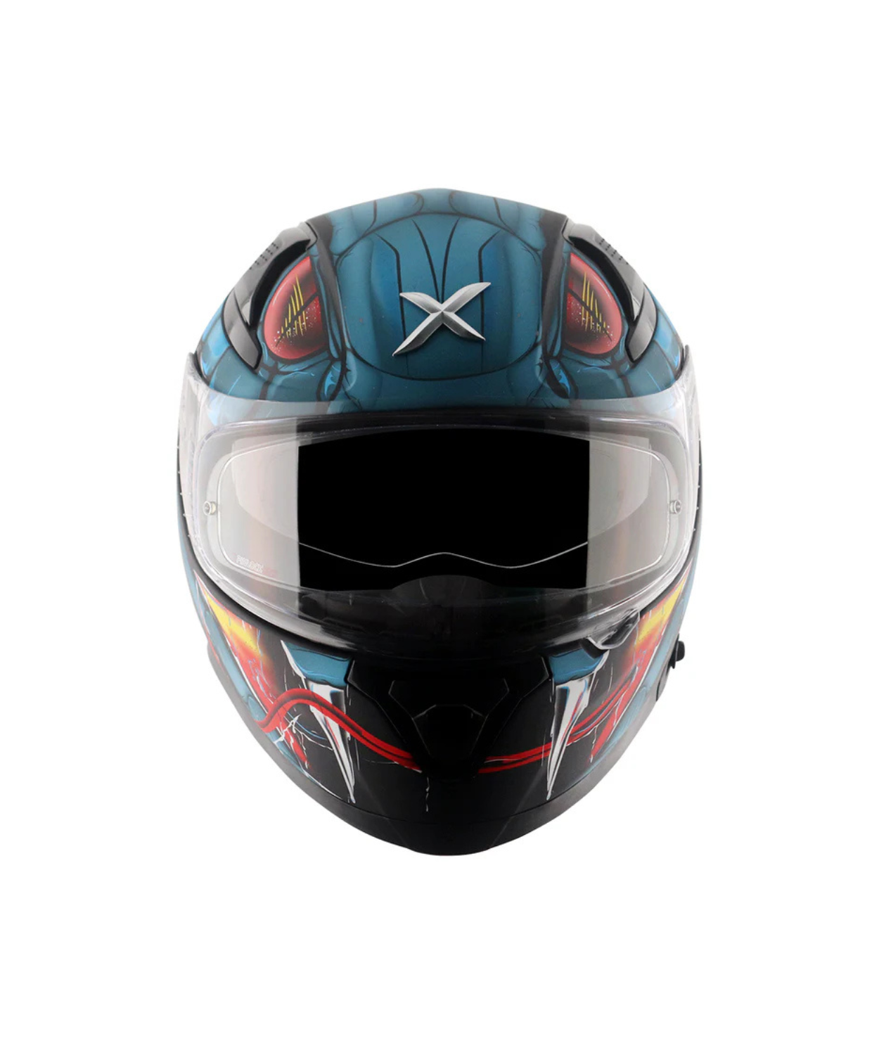 Axor Apex Venomous D/V Helmet - Dull Black Matt Blue