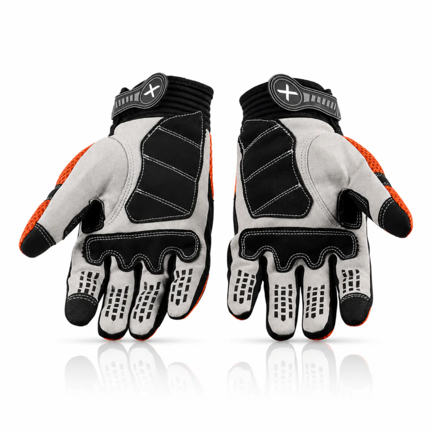 Axor Airstream Riding Gloves - Black Orange