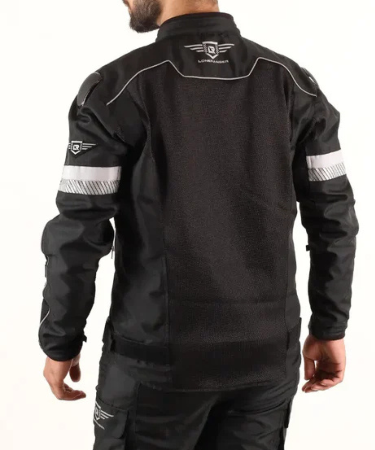 Lone Ranger Addon Pro Riding Jacket - Black Grey