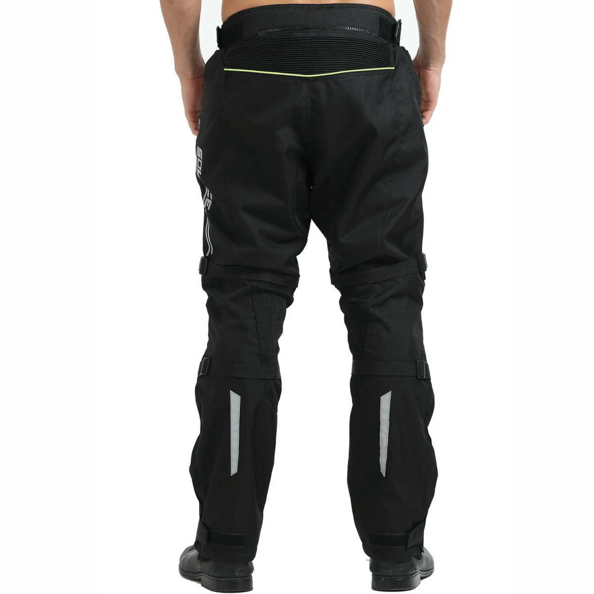 Solace S30 V3T Riding Pant with Powertector Protector - Black Neon