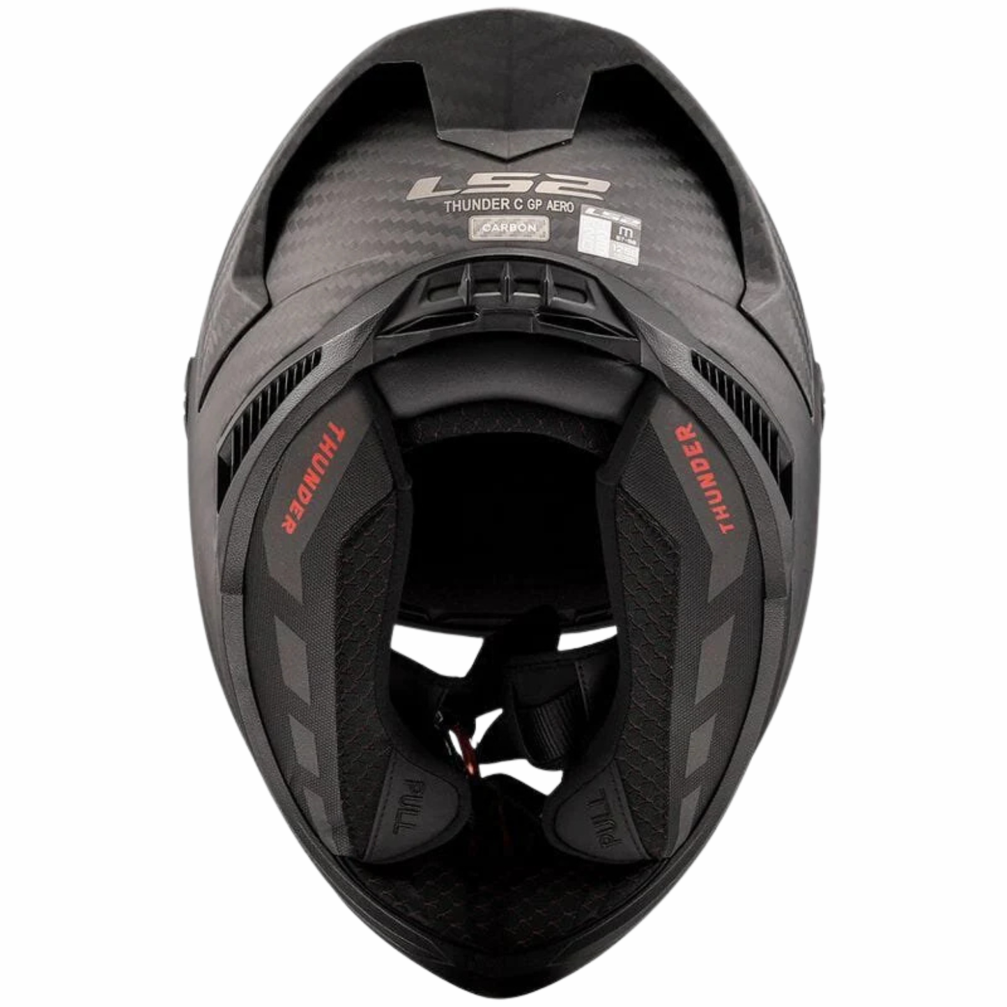 LS2 FF805 Thunder GP Aero Carbon Fiber Helmet (ECE R 22.06) - Gloss Black