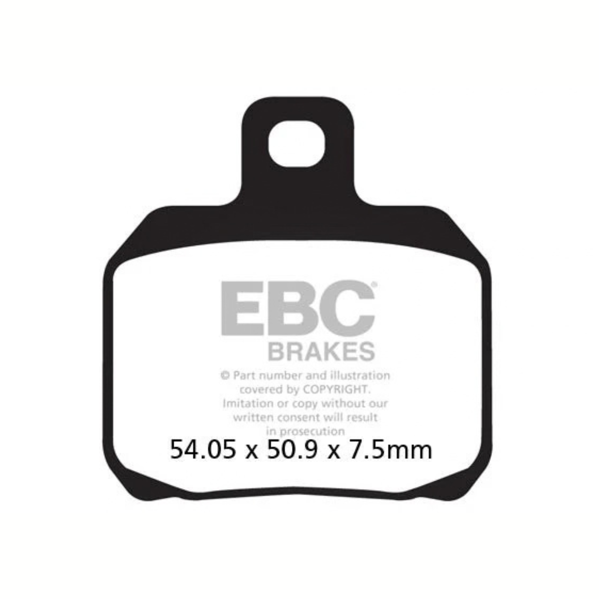EBC Ducati Monster 821 (2018-2020) Fully Sintered Brake Pads