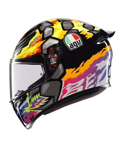 AGV K1 S Bezzecchi 2023 Helmet - Gloss Orange Pink