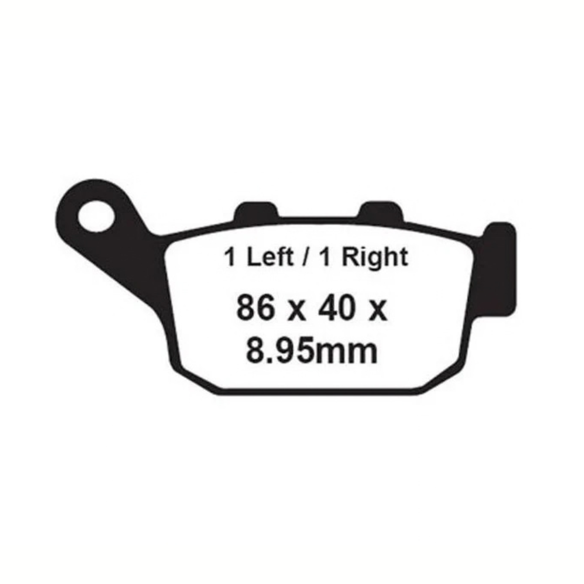 EBC Honda CBR 650F (2014-2018) Fully Sintered Brake Pads