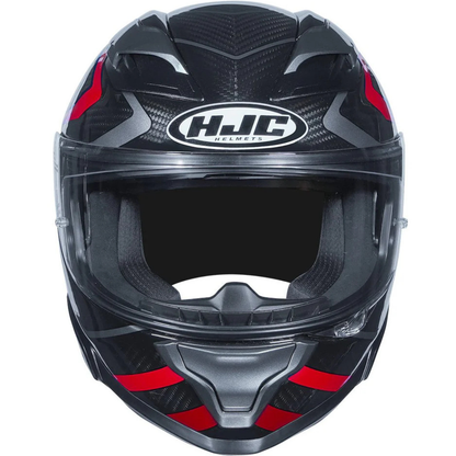 HJC F71 (F7X) Nevio Carbon Fiber MC1 Helmet (ECE 22.06) - Black Red