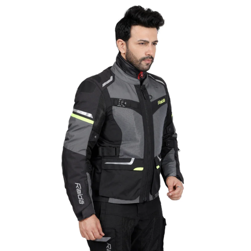 Raida Rover 2 Riding Jacket - Grey Hiviz