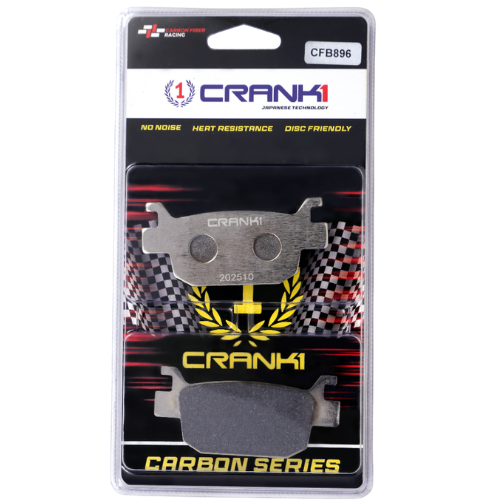 Crank1 Carbon Brake Pads for Benelli TRK 502 (2017-Onwards)