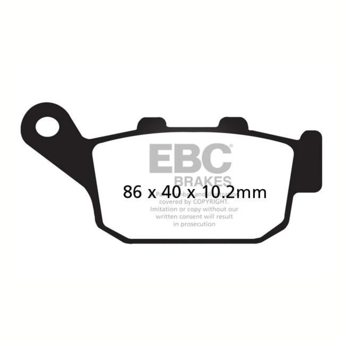 EBC Triumph Daytona 675R (2011-2016) Fully Sintered Brake Pads