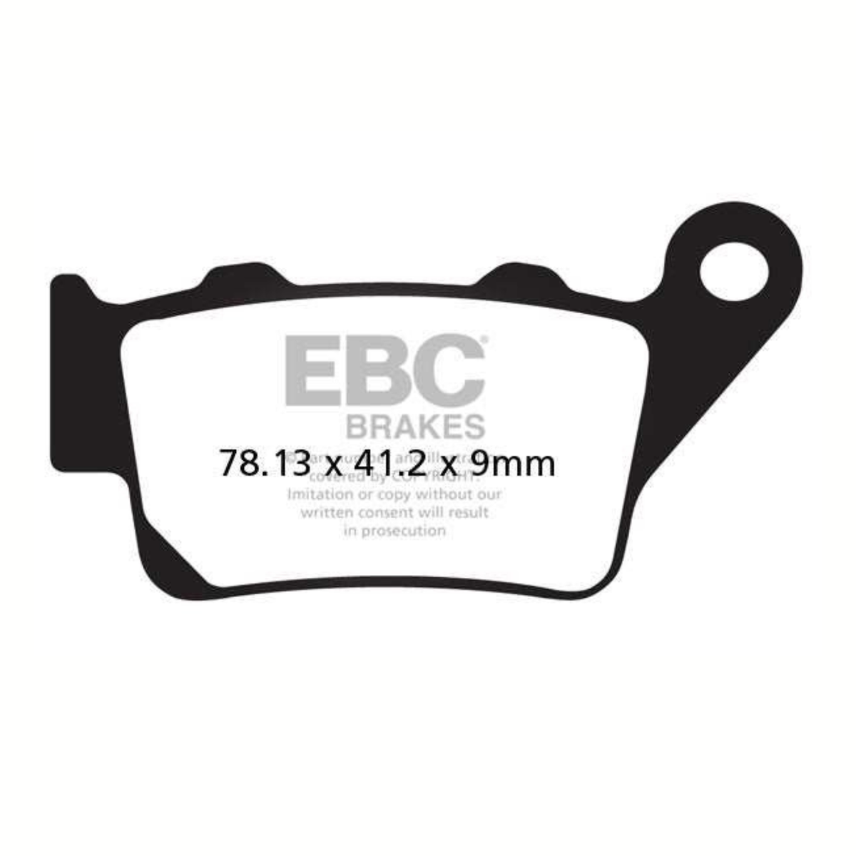 EBC Royal Enfield Continental GT (2014-2019) Fully Sintered Brake Pads